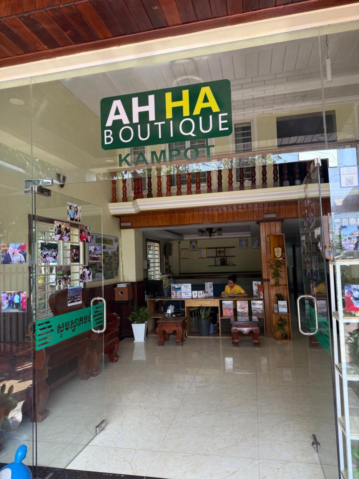 Ahha Boutique Kampot Hotell Eksteriør bilde